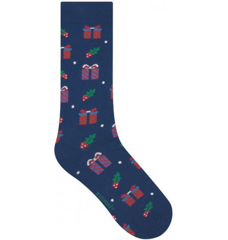 Bleu Forêt CHAUSSETTES CADEAUX - Bleu - 2288$JI8