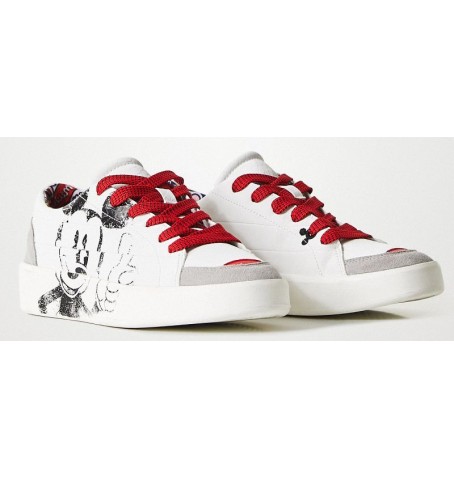 Desigual FANCY MICKEY 22SSKP12 - Blanc - 22SSKP12$14DE