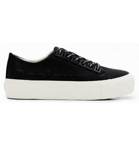 Desigual SHOES STREET HALF LOGO 22WSKP37 - Noir - 22WSKP37$02DE