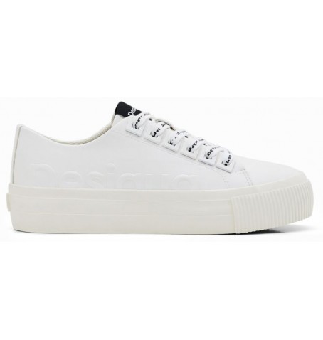 Desigual SHOES STREET HALF LOGO 22WSKP37 - Blanc - 22WSKP37$14DE