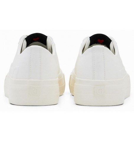 Desigual SHOES STREET HALF LOGO 22WSKP37 - Blanc - 22WSKP37$14DE