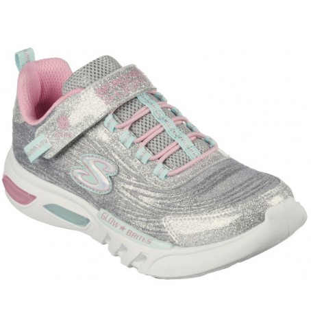 Skechers DAZZLE FORCE 302322L - Argent gris - 302322L$LTGY.18