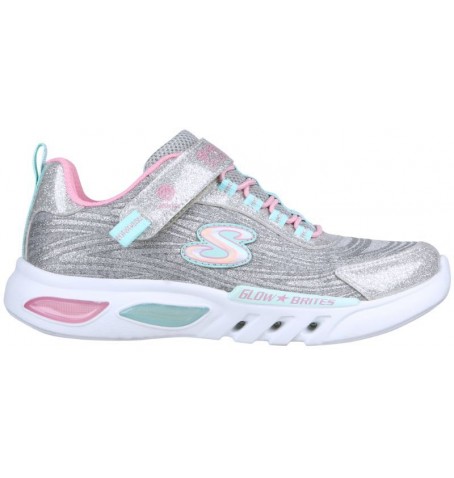 Skechers DAZZLE FORCE 302322L - Argent gris - 302322L$LTGY.18