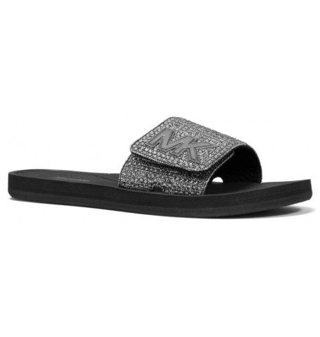 Michael kors MK SLIDE 40F8MKFA - Silver Grey - 40F8MKFA$021.18
