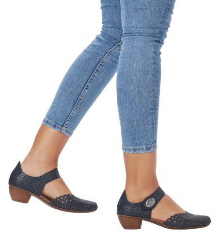 Rieker 43753-14 - Bleu - 43753$14.04R