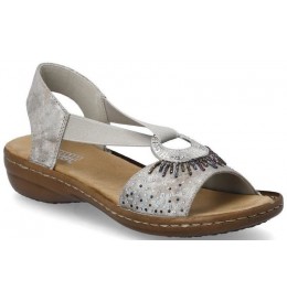 Rieker 60880-90 - Argent gris - 60880$90.18R