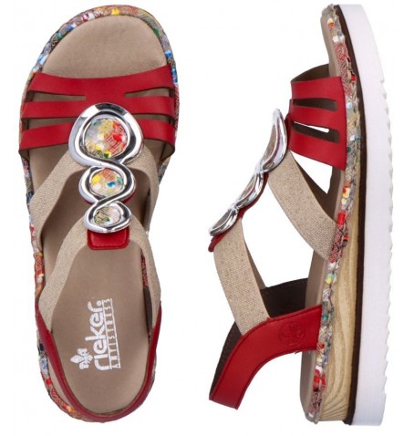 Rieker 679L4-33 - Red - 679L4$33.09R