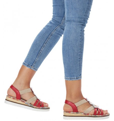 Rieker 679L4-33 - Red - 679L4$33.09R