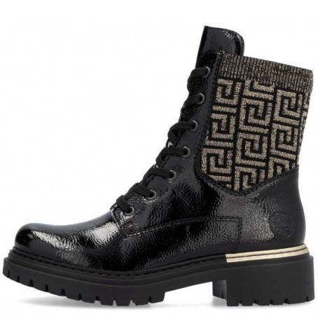 Rieker 72607-00 - Black varnish - 72607$00.01R