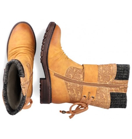 Rieker 94783-68 - Jaune - Orange - 94783$68.19R