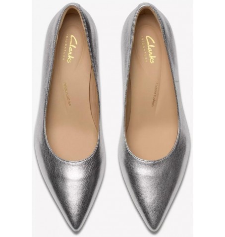 Clarks ADELA COURT 26179301 - Argent gris - ADELACOURT$18C
