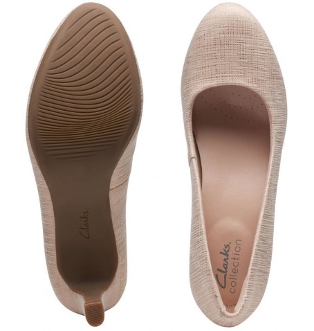 Clarks AMBYR JOY 26170520 - Métallique Doré - AMBYRJOY$17C