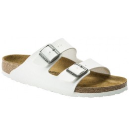 Birkenstock ARIZONA 0552683 LARGEUR ÉTROITE - Blanc - ARIZONA$F.14BIR