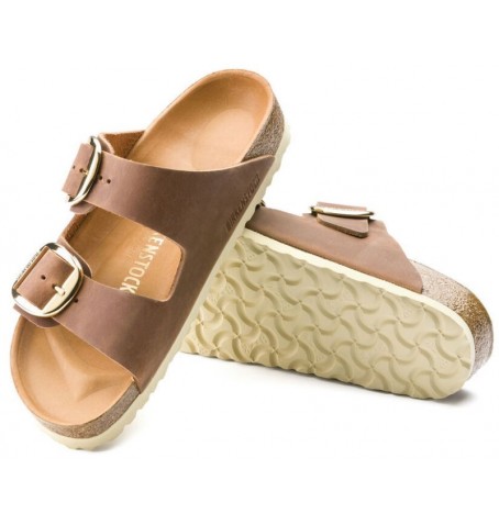 Birkenstock ARIZONA BIG BUCKEL 1011073 - Tan - ARIZONABIG$F.08