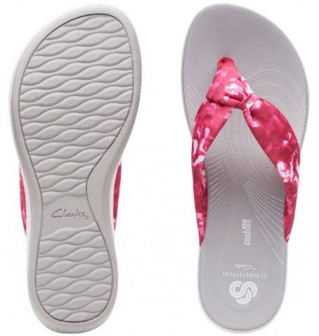 Clarks ARLA GLISON FLORAL 26142537 - Rose - ARLAGLISONFLO10