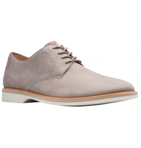 Clarks ATTICUS LACE 26141739 - Argent gris - ATTICUSLACE18C