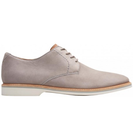 Clarks ATTICUS LACE 26141739 - Argent gris - ATTICUSLACE18C
