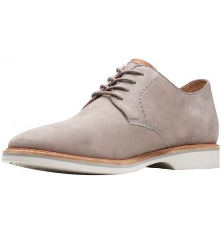 Clarks ATTICUS LACE 26141739 - Argent gris - ATTICUSLACE18C