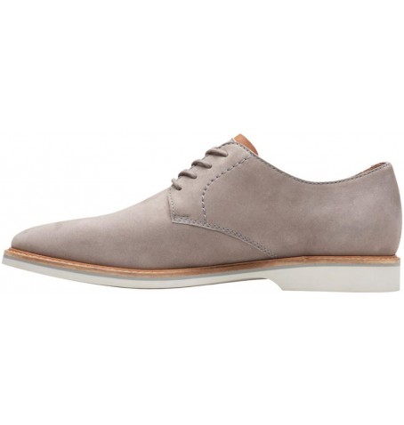 Clarks ATTICUS LACE 26141739 - Argent gris - ATTICUSLACE18C