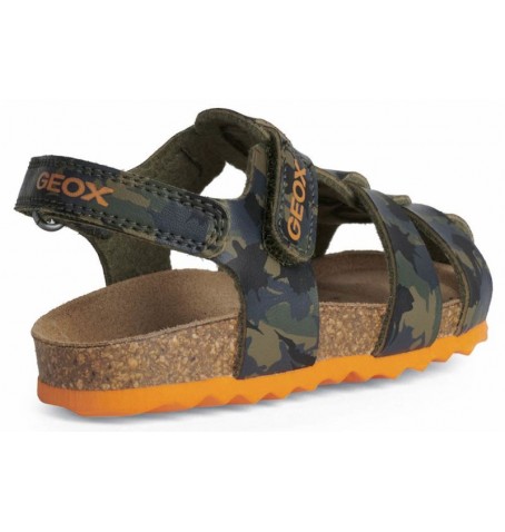Geox S.CHALKI B.B B252QB - Vert/Kaki - B252QB$0623B11G