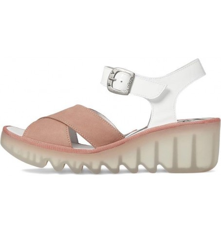 Fly london BACE411FLY PINK/OFF WHITE - Rose - BACE411FLY$10