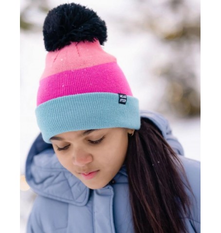Headster Kids TRICOLOR TOQUE - Bleu - BGBNLW2217$424