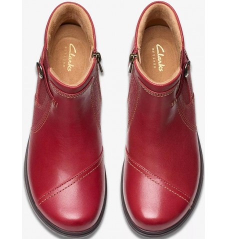 Clarks CERTINA JOY 26179813 - Red - CERTINAJOY$09C