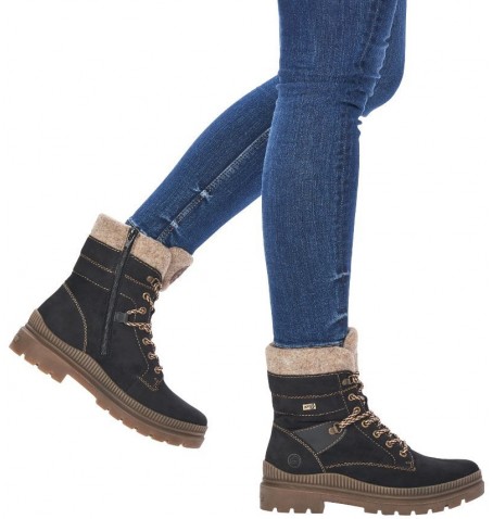 Rieker - Remonte D0C77-02 - Noir - D0C77$02.02R