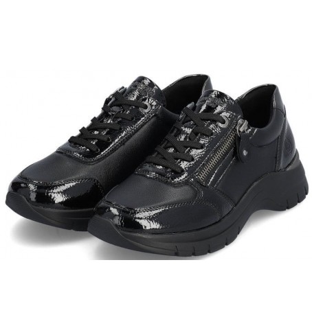 Rieker - Remonte D0G09-01 - Vernis noir - D0G09$01.01R