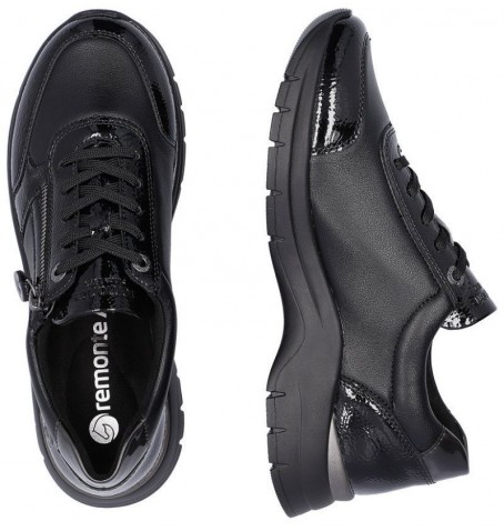 Rieker - Remonte D0G09-01 - Vernis noir - D0G09$01.01R