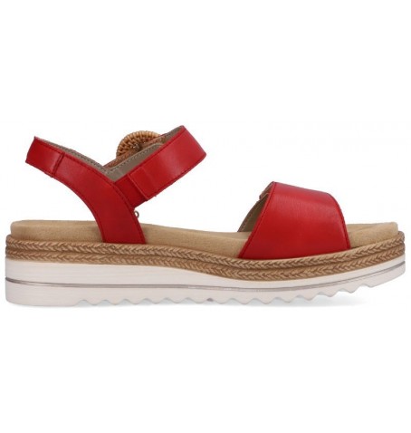 Rieker - Remonte D0Q52-33 - Rouge - D0Q52$33.09R