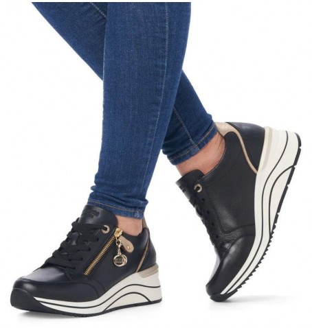 Rieker - Remonte D0T03-01 - Black - D0T03$01.02R