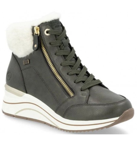 Rieker - Remonte D0T77-52 - Green khaki - D0T77$52.11R