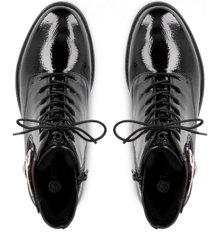 Rieker - Remonte D1A72-01 - Black varnish - D1A72$01.01R