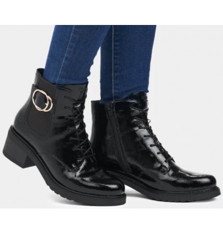 Rieker - Remonte D1A72-01 - Black varnish - D1A72$01.01R