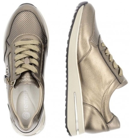 Rieker - Remonte D1G00-90 - Metallic Gold - D1G00$90.17R