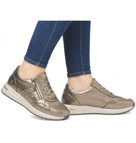 Rieker - Remonte D1G00-90 - Metallic Gold - D1G00$90.17R