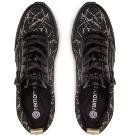 Rieker - Remonte D2401-05 - Black varnish - D2401$05.01R