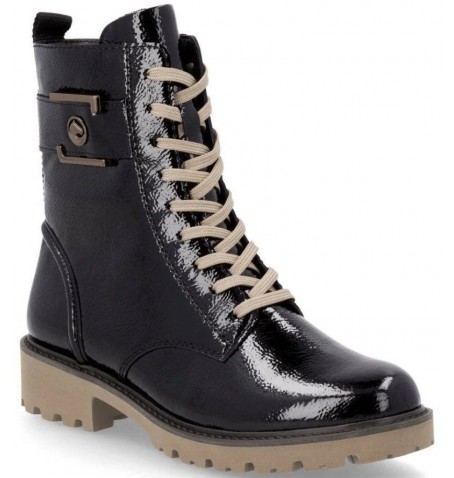 Rieker - Remonte D8663-00 - Black varnish - D8663$00.01R