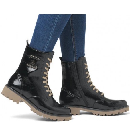 Rieker - Remonte D8663-00 - Black varnish - D8663$00.01R