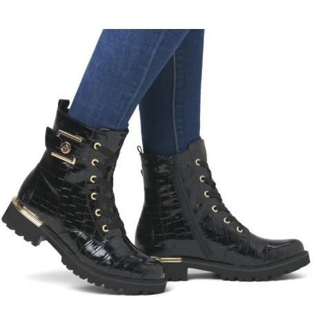 Rieker - Remonte D8683-00 - Black varnish - D8683$00.01R