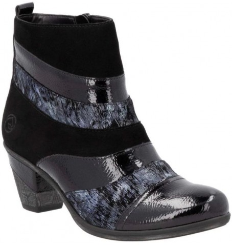 Rieker - Remonte D8798-03 - Black varnish - D8798$03.01R