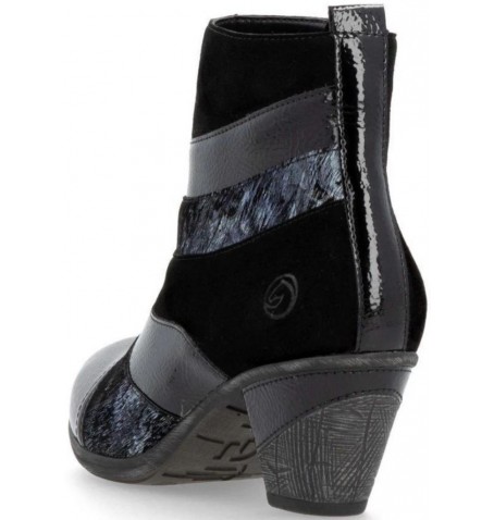 Rieker - Remonte D8798-03 - Black varnish - D8798$03.01R