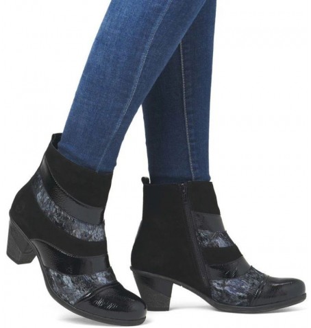 Rieker - Remonte D8798-03 - Black varnish - D8798$03.01R