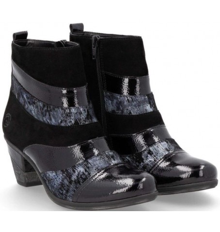 Rieker - Remonte D8798-03 - Black varnish - D8798$03.01R