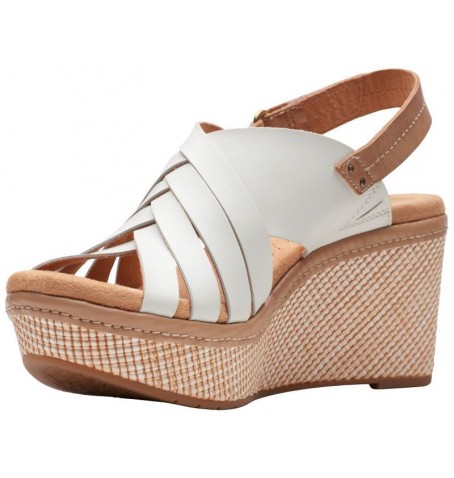 Clarks ELLERI GRACE 26171534 - Blanc - ELLERIGRACE$14C