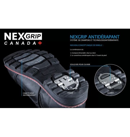 NEXGRIP ICE RACHEL F723 - Noir - F723$BLK.02NG