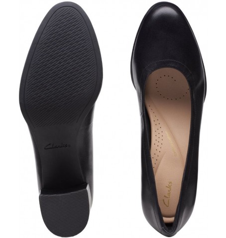 Clarks FREVA55 COURT 26170964 - Noir - FREVA55COURT$02