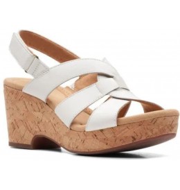 Clarks GISELLE BEACH 26166232 - Blanc - GISELLEBEACH$14