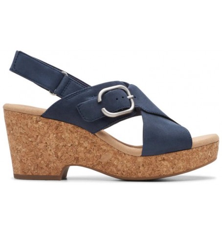 Clarks GISELLE DOVE 26177146 - Bleu - GISELLEDOVE$04C